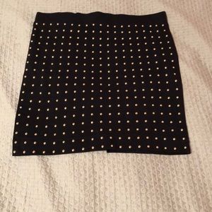 Forever 21 Studded Mini Skirt